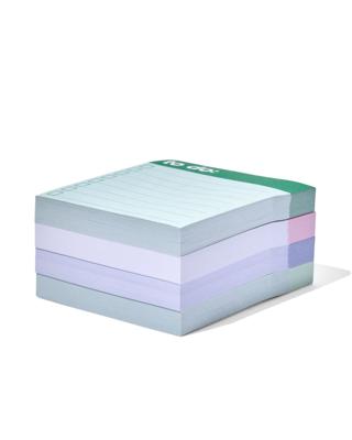 HEMA Sticky Notes Blokjes Met Bedrukking 7.5x7.5 - 400 Vel