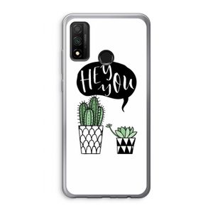 Hey you cactus: Huawei P Smart (2020) Transparant Hoesje