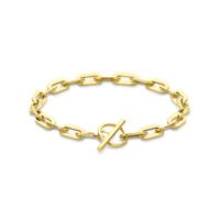 14k Gouden Armband 5,5 mm - 19 cm met Kapittelslot 14k Gouden Armband 5,5 mm - 19 cm met Kapittelslot