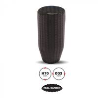 Simoni Racing pookknop JDM 33 x 70 mm carbon bruin - thumbnail