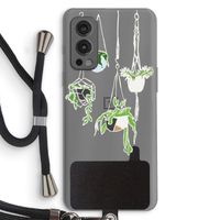 Hang In There: OnePlus Nord 2 5G Transparant Hoesje met koord