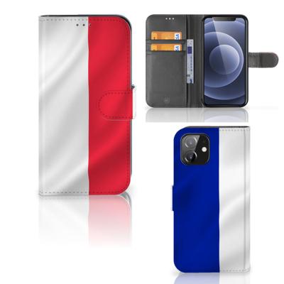 iPhone 12 | 12 Pro (6.1") | Bookstyle Case | Frankrijk | Portemonnee hoesje