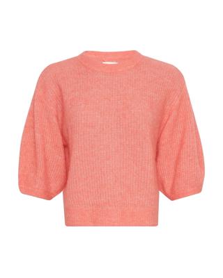 Msch Copenhagen Mschhila Hope 2 4 Pullover Trui Korte Mouw Sugar Coral Mel