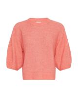 Msch Copenhagen Mschhila Hope 2 4 Pullover Trui Korte Mouw Sugar Coral Mel