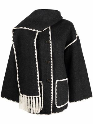 TOTEME veste à broderies - Gris