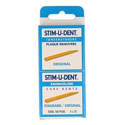 Tandenstokers 4 X 25 100 Stuks