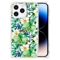 iPhone 14 Pro Case Orchidee Groen