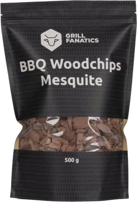 Grill Fanatics barbecue chips mesquite 500 gr