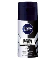 Nivea Nivea Men Deodorant Spray Black & White Invisible Mini (35ml) - thumbnail
