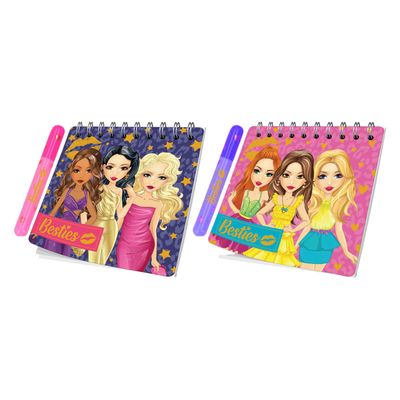 Besties mini notitieboek met pen
