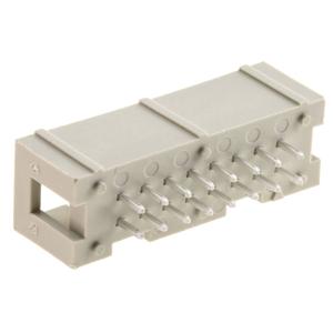 Harting 09 18 516 6324 Male connector Totaal aantal polen 16 Aantal rijen 2 1 stuk(s)