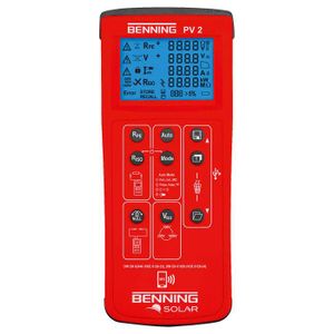 Benning Fotovoltaïsche Installatietester PV 2