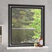 VidaXL Insectenhor voor ramen magnetisch 130x150 cm wit