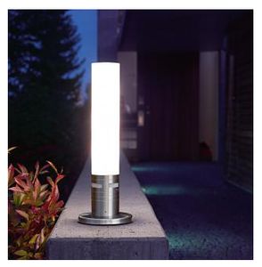 STEINEL GL 60 LED Buitensokkel/lantaarnpaalverlichting E27 8,6 W Roestvrijstaal