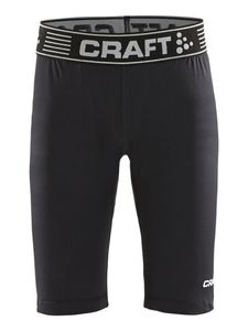 Craft 1906862 Pro Control Compression Short Tights JR - Black - 158/164