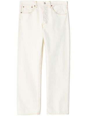 RE/DONE jean droit 50s - Blanc