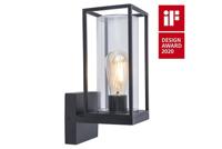 Lutec Design wandlampFlair zwart - reddot award - 5288801012