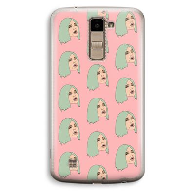 King Kylie: LG K10 (2016) Transparant Hoesje