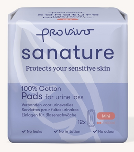 Sanature Pro Vivo 100% Katoen Verbanden voor Urineverlies Mini