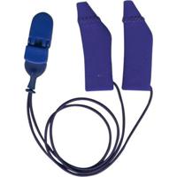 Ear Gear Original - Blauw - Met Koord - hoortoestellen - tegen vocht en wind - thumbnail