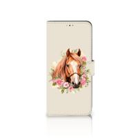Telefoonhoesje | Met pasjeshouder | voor OPPO A17 Paard