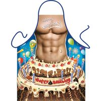 Keukenschort Happy Birthday Man   - - thumbnail