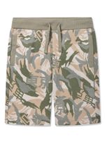 guess kids short en coton à imprimé camouflage - Vert - thumbnail