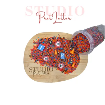 Studio Pretletter PLA Figuurtjes - Verkeer