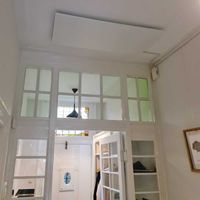 Infrarood paneel 60x120cm wit 750W voor plafond of wand inclusief montagebeugels 14M²
