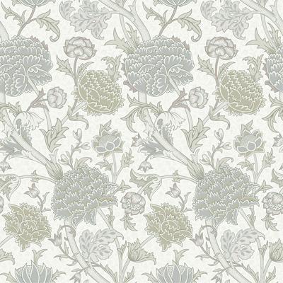 Dutch Wallcoverings Hidden Treasures - Cray Zand/Groen