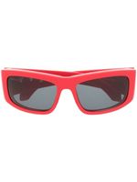 Off-White Eyewear lunettes de soleil rectangulaires Arrows - Rouge - thumbnail