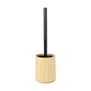 Toiletborstel bamboe - naturel - ø10.5x12 cm