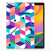 Samsung Galaxy Tab A 10.1 (2019) Back Cover Blokken Kleurrijk