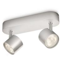 Philips Plafondspot Led My Living Star 2-lichts metaalgrijs 562424816