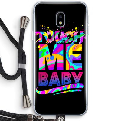 Touch Me: Samsung Galaxy J3 (2017) Transparant Hoesje met koord