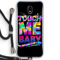 Touch Me: Samsung Galaxy J3 (2017) Transparant Hoesje met koord