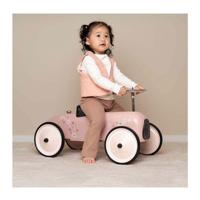 Little Dutch retro loopauto roze