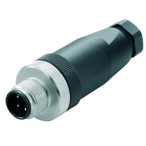 Weidmüller 9457550000 Sensor/actuator connector, niet geassembleerd M12 Aantal polen (sensoren): 4 Stekker, recht 1 stuk(s)