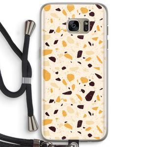 Terrazzo N°13: Samsung Galaxy S7 Edge Transparant Hoesje met koord
