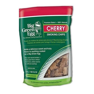 Big Green Egg - houtsnippers cherry Big Green Egg - houtsnippers cherry