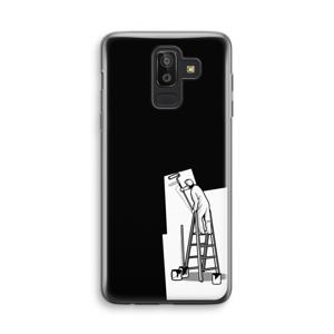 Musketon Painter: Samsung Galaxy J8 (2018) Transparant Hoesje