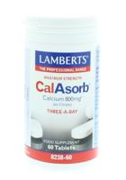 Lamberts Calasorb (calcium citraat) & Vitamine D3 60 Tabletten
