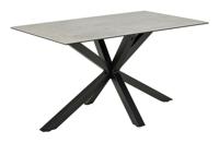 Bendt Eettafel 'Line' Keramiek, 135 x 80cm, kleur Grijs