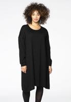 Yoek Trui-jurk WOOL | Zwart | Maat 46/48 Yoek Trui-jurk WOOL | Zwart | Maat 46/48