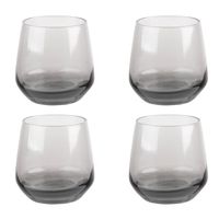 HAES DECO - Waterglas, Drinkglas set van 4 glazen - inhoud glas 310 ml / Ø 7x9 cm - thumbnail