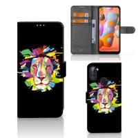 Samsung Galaxy M11 | A11 Leuk Hoesje Lion Color
