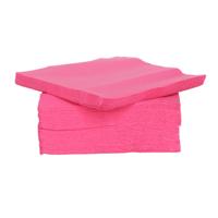 Servetten Luxe kwaliteit - fuchsia roze - 80x - 38 x 38 cm - Tafel decoratie - Papier