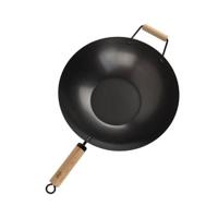 OTIX Wokpan met Houten Handvat 35.5cm