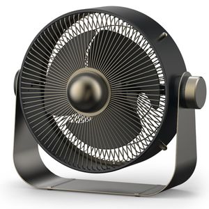 Stylies Castor Smokey Metal Tafelventilator Goud