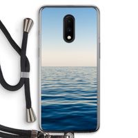 Water horizon: OnePlus 7 Transparant Hoesje met koord